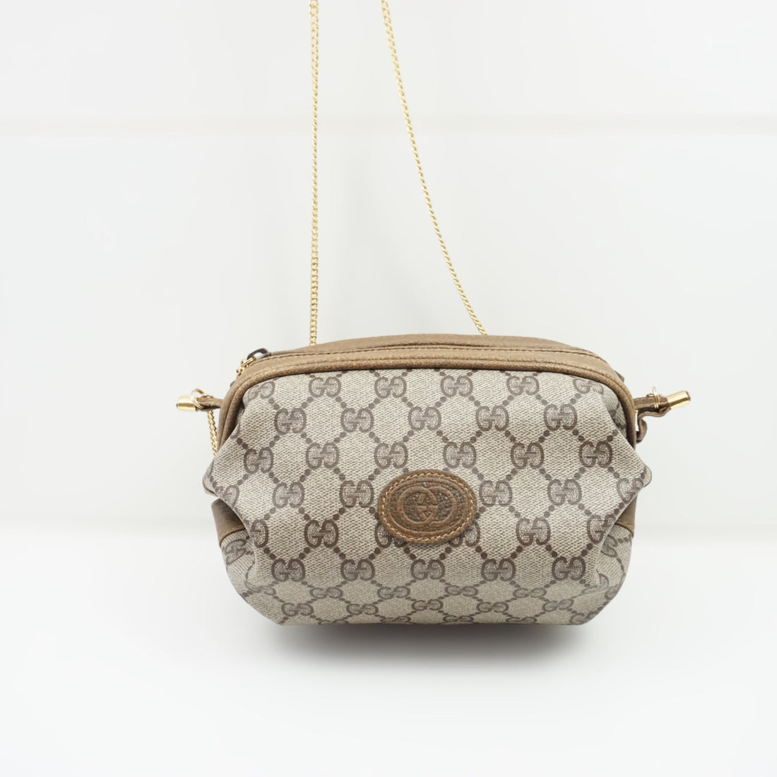 Gucci L�der Crossbody
