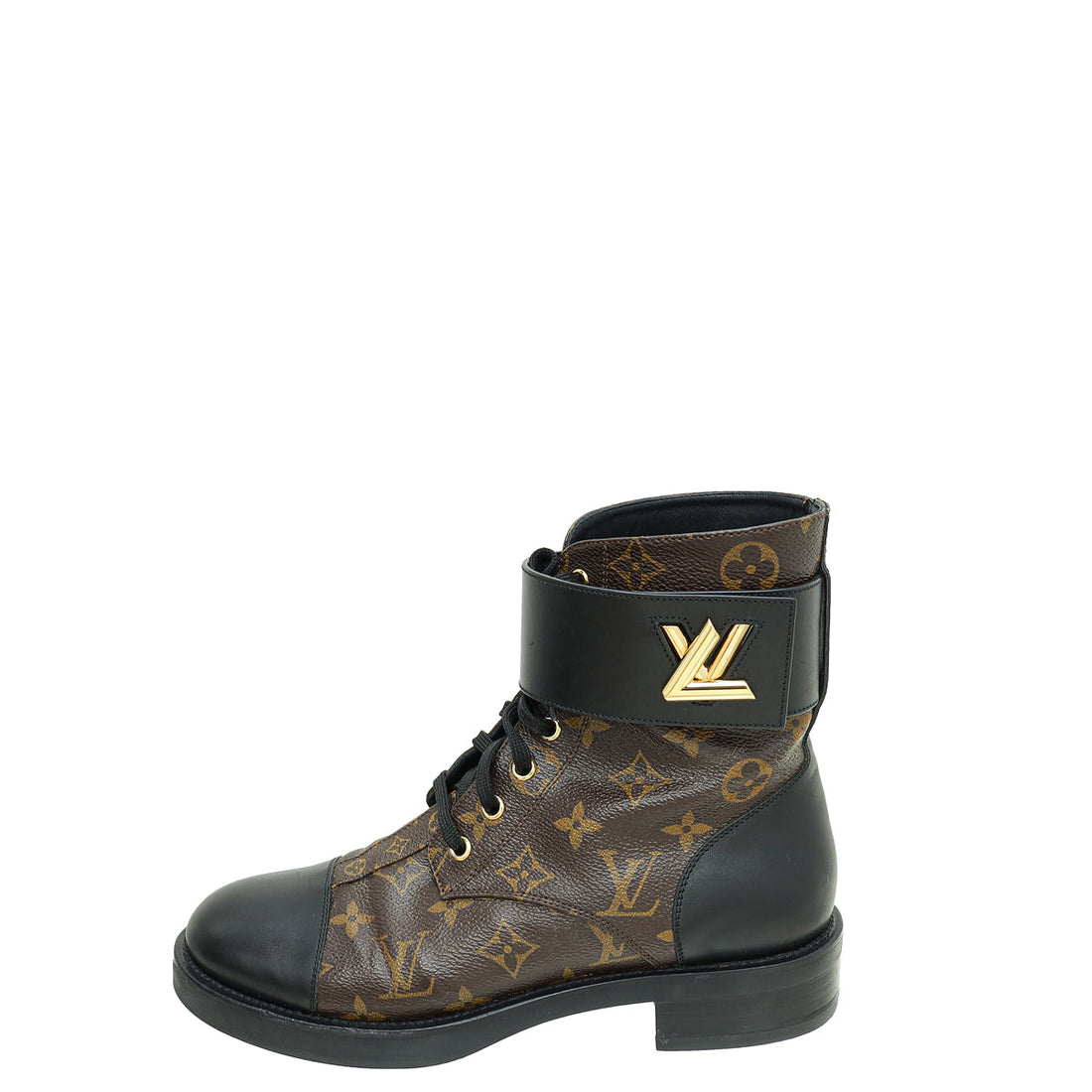 Louis Vuitton Bicolor Monogram Wonderland Flat Ranger Boot 39