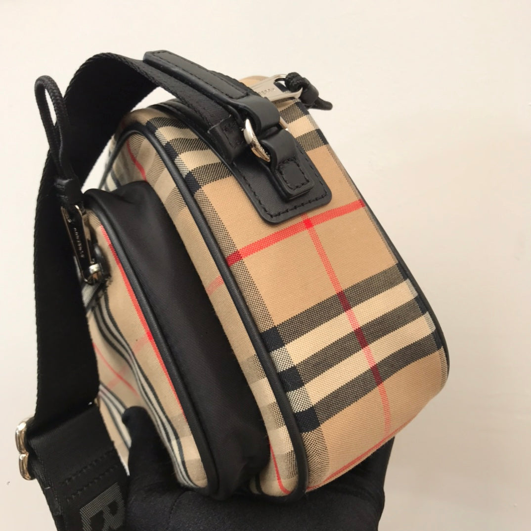 BB Vintage Check And Crossbody Bag For Mtlm, Bags 8.6in/22cm