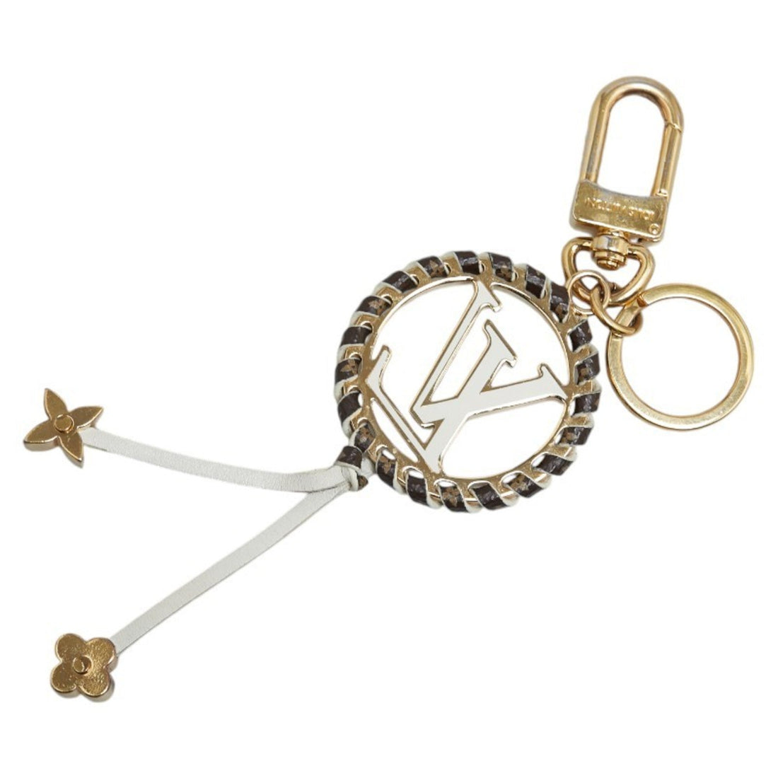 Louis Vuitton    Leather Keyring