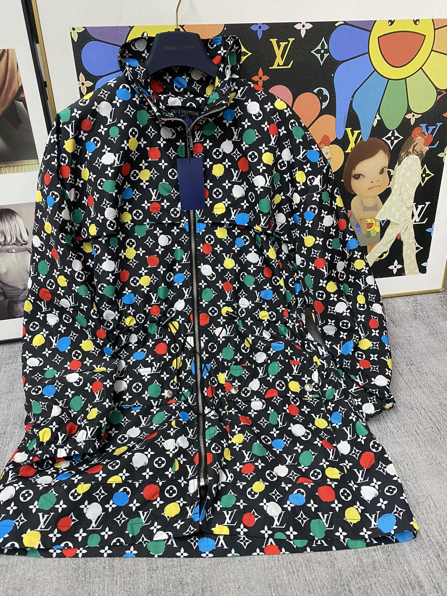 Luxury Louis Vuitton Wrap Coat 045