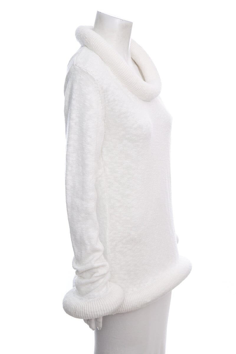 J.W. Anderson White Bumper Trim Sweater SZ L NWT