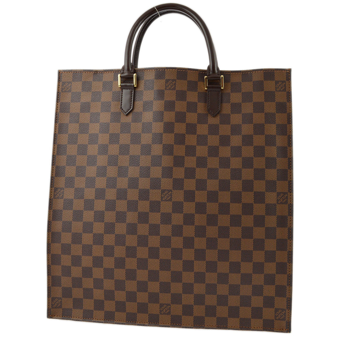 Louis Vuitton 2004 Damier Sac Plat Tote HandBag N51140