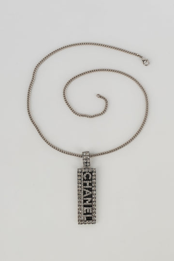 Collier argenté Chanel Automne 2003