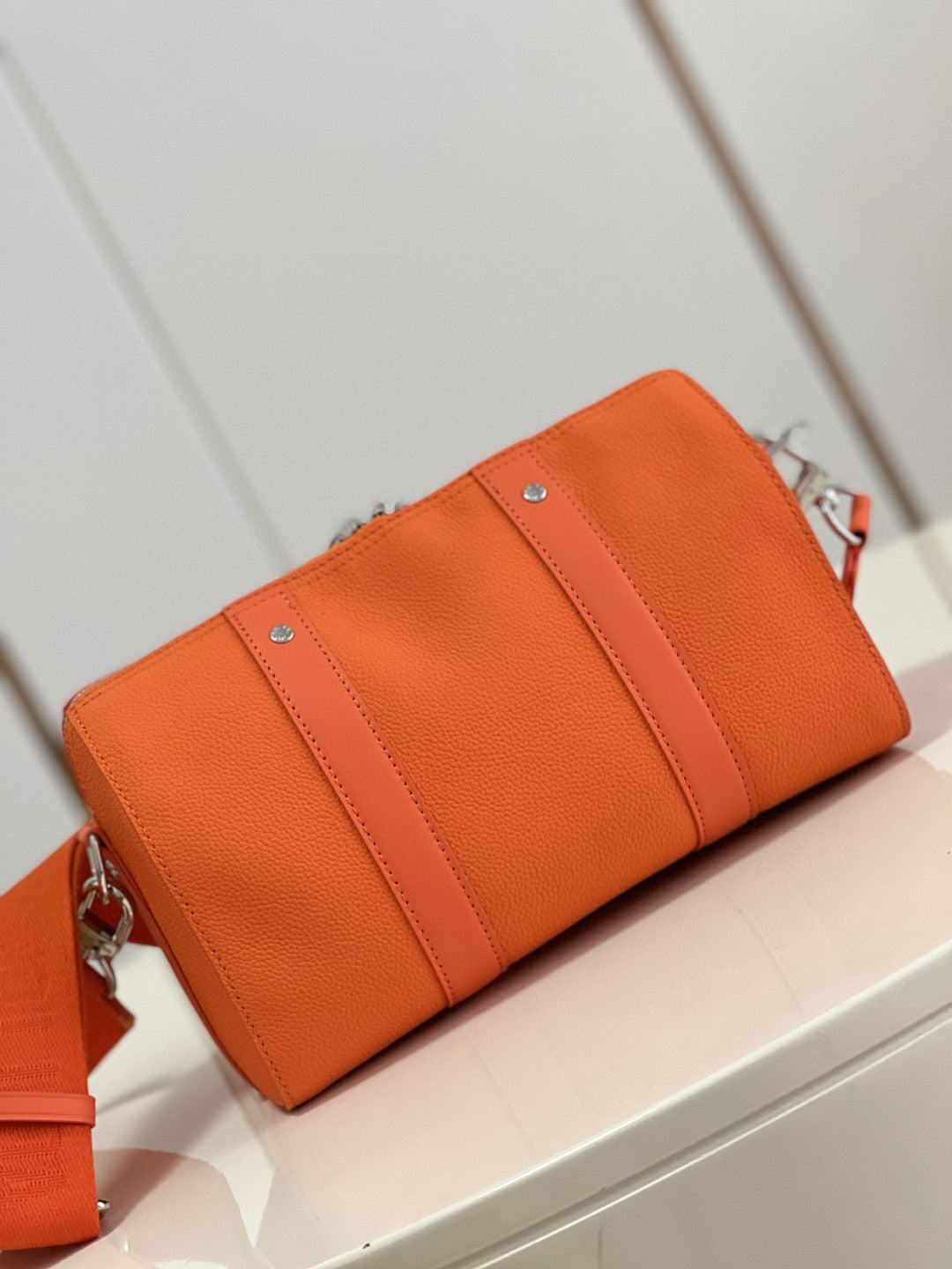 LV City Keepall Aerogram Orange For Mtlm, Bags, Shoulder And Crossbody Bags 10.6in/27cm LV