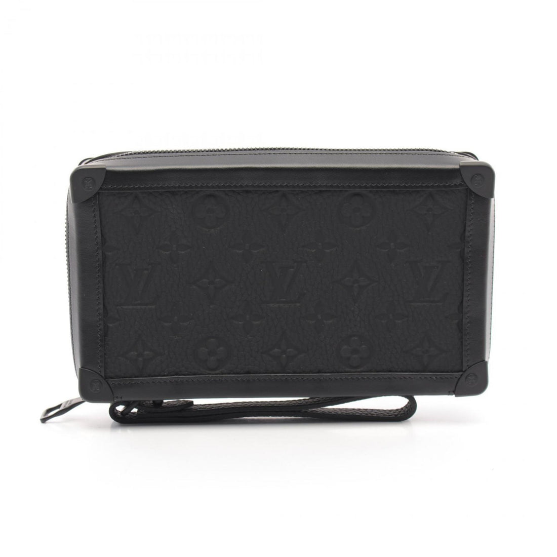 Louis Vuitton  Noir Leather Clutch Bag