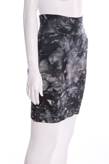 Herve Leger Tye Dye Bandage Skirt SZ XS