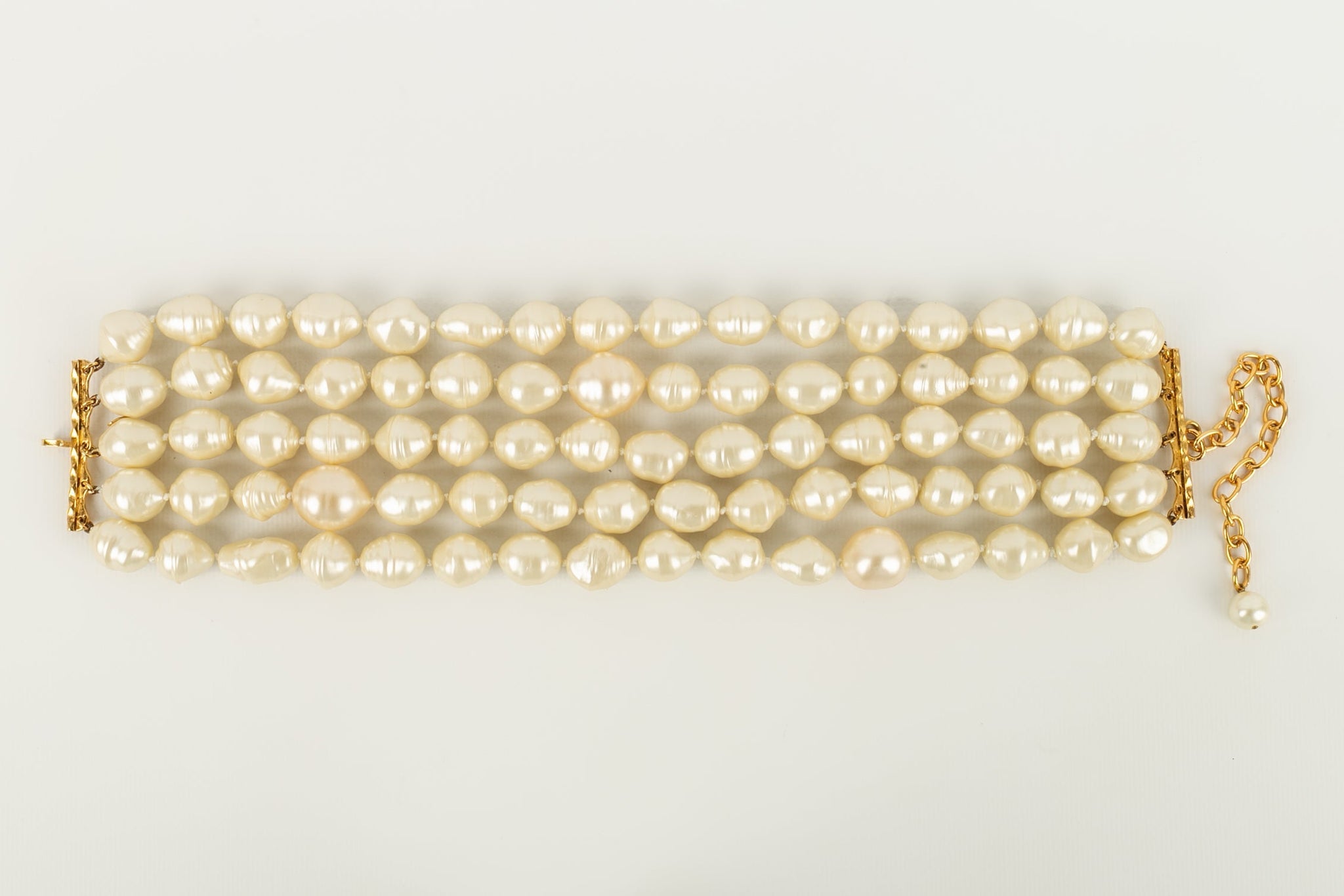 Collier ras de cou Chanel 1990s