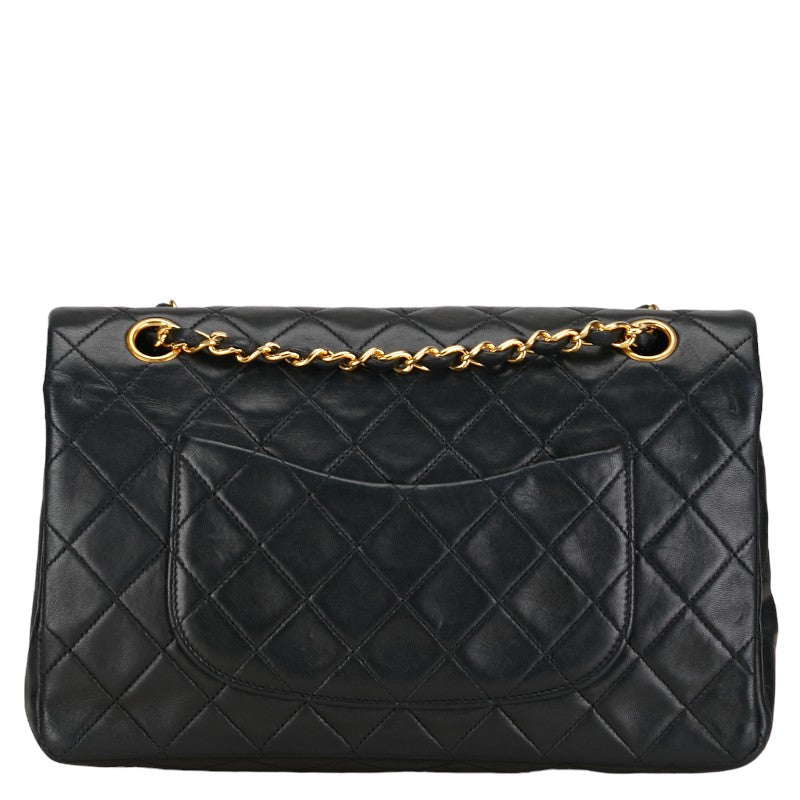 Chanel Medium Classic Double Flap Bag  Leather Shoulder Bag in Good condition