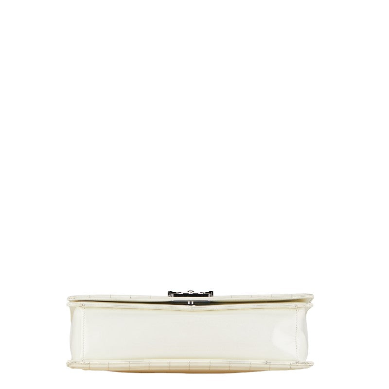 Chanel Large Reverso Le Boy Flap Bag Leather Shoulder Bag in Good condition