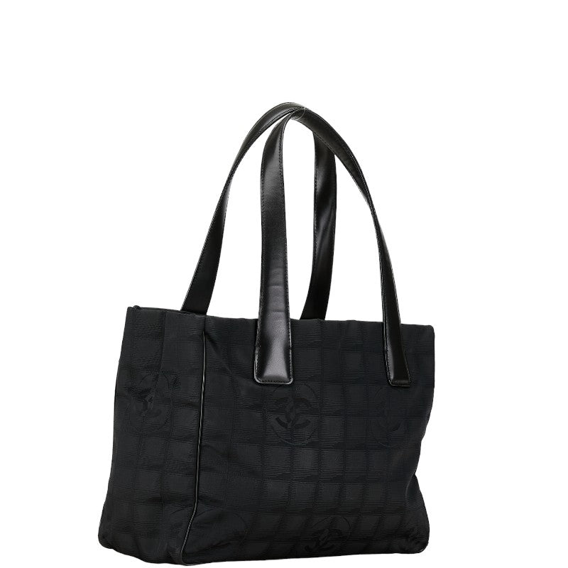 Chanel New Travel Line Tote Bag Canvas Tote Bag in Good condition