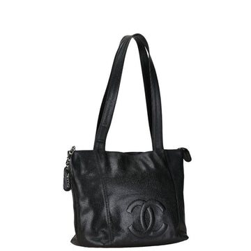 Chanel Caviar Leather Tote Bag Leather Tote Bag in Good condition