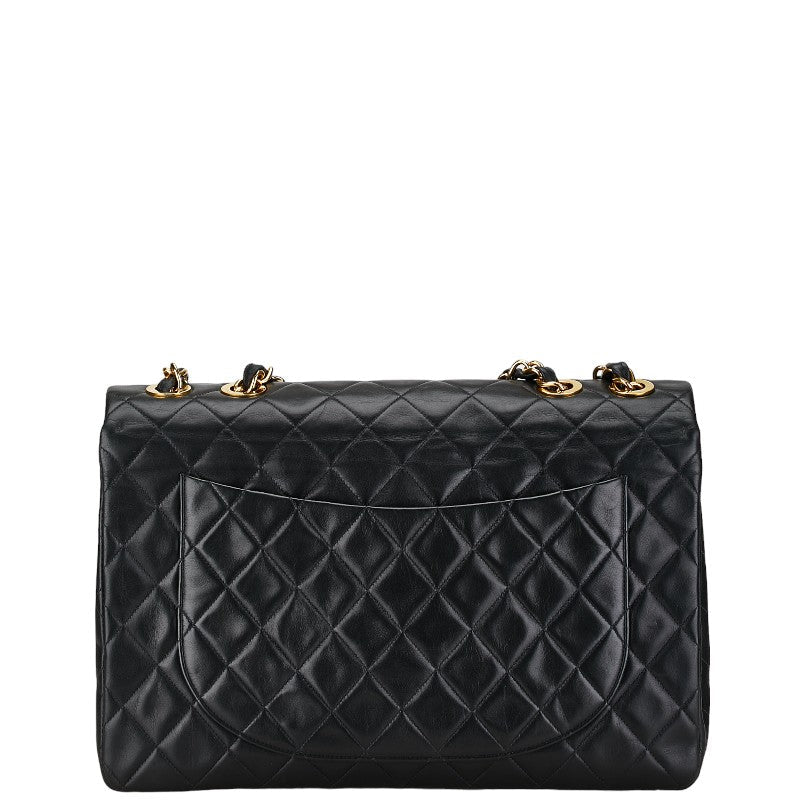 Chanel Maxi Classic Single Flap Bag Leather Shoulder Bag in Good condition