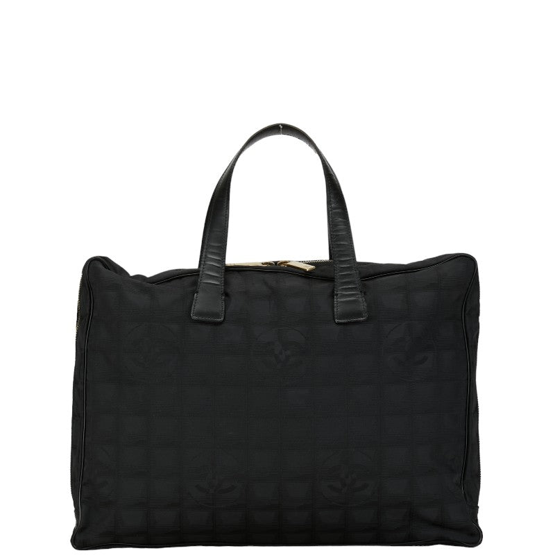 Chanel New Travel Line Tote Bag Canvas Tote Bag in Good condition