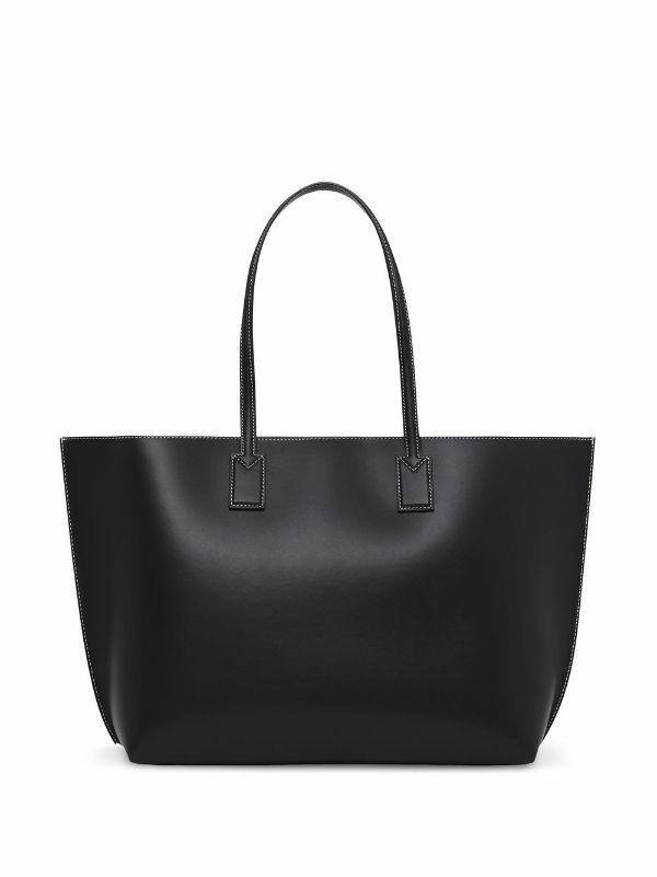 Burberry monogram leather tote bag