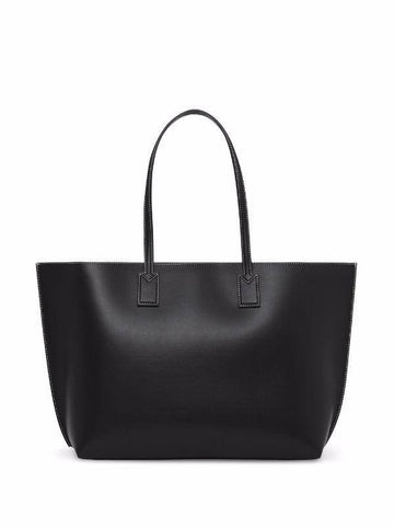 Burberry monogram leather tote bag