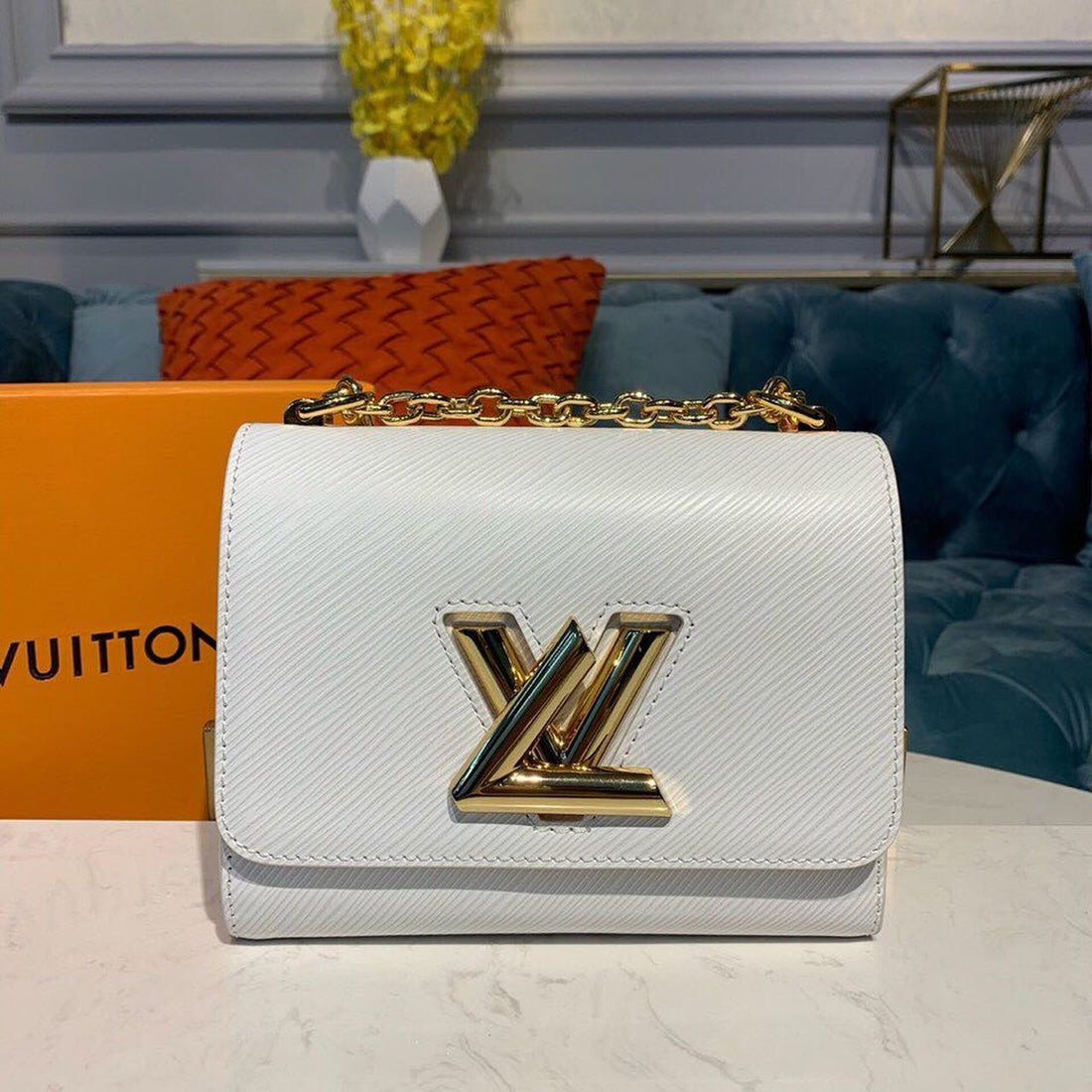 LV Twist PM Epi White For Womtlm,  Shoulder And Crossbody Bags 7.5in/19cm LV M54278