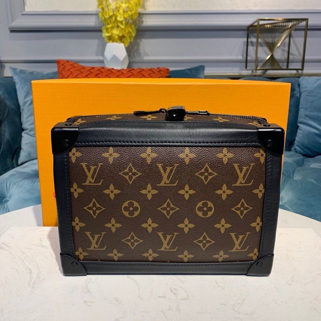 LV Soft Trunk Monogram Canvas For Mtlm, Bags, Shoulder And Crossbody Bags 9.8in/25cm LV M44478