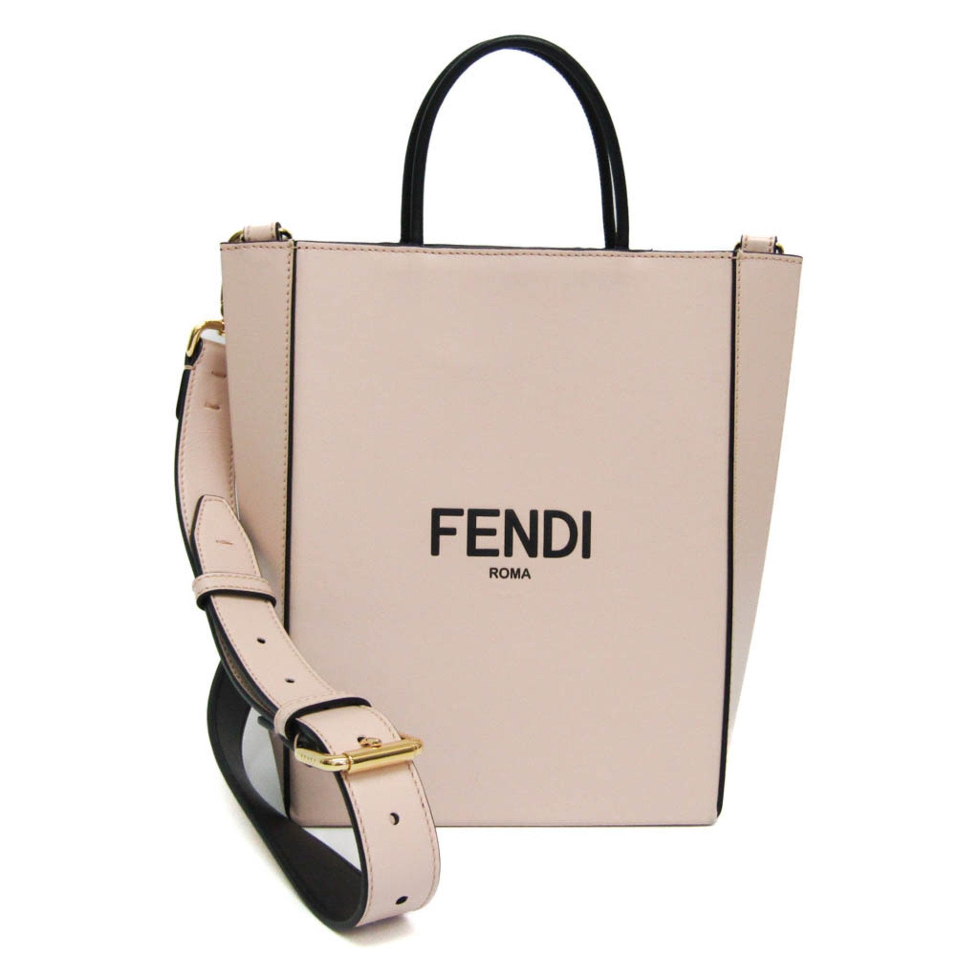 FENDI Logo shopper Shoulder Bag