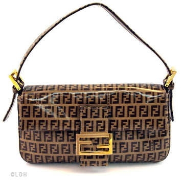 Fendi Coated Canvas Zucca Tote