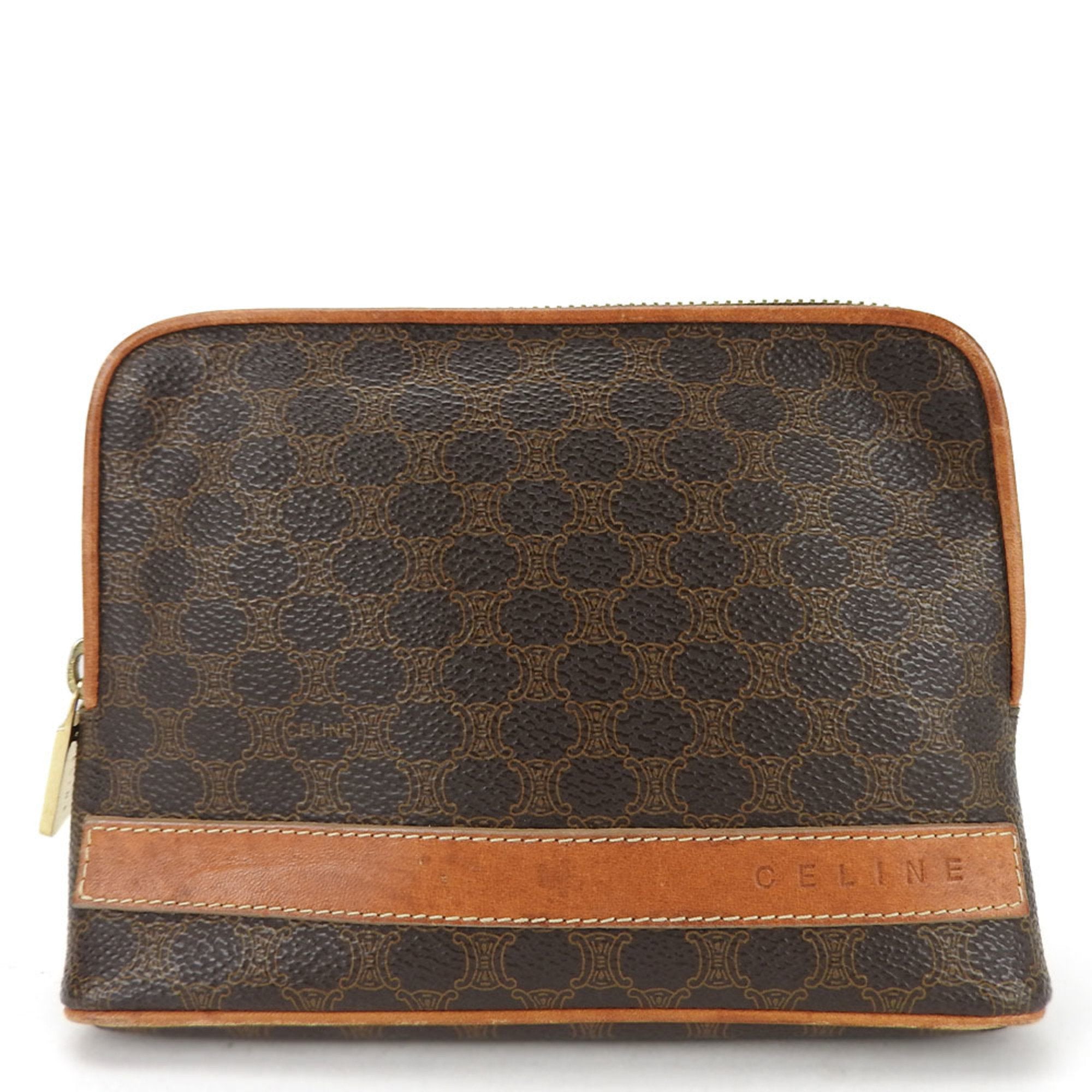 CELINE Macadam Clutch Bag