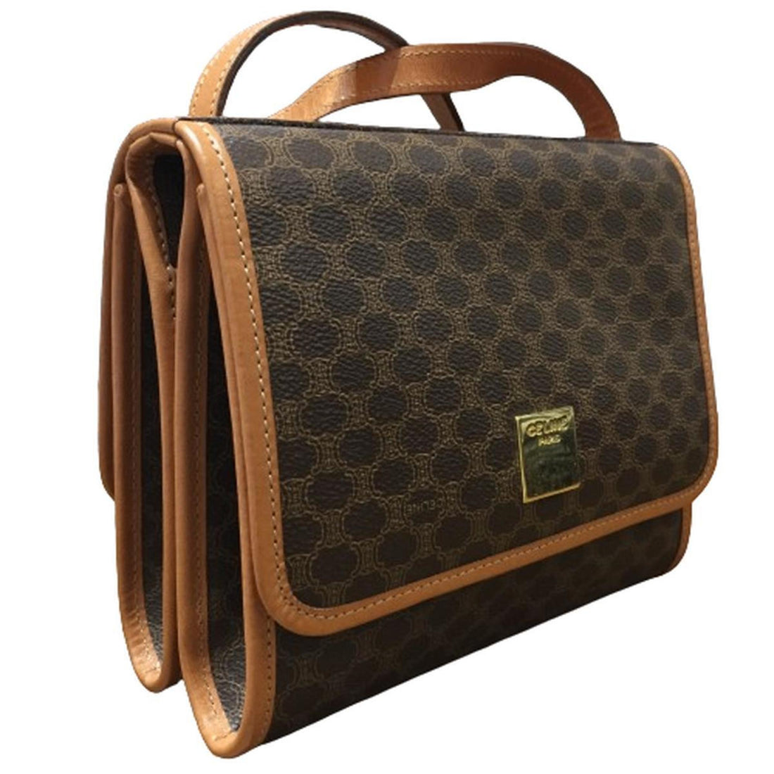 CELINE Macadam Shoulder Bag