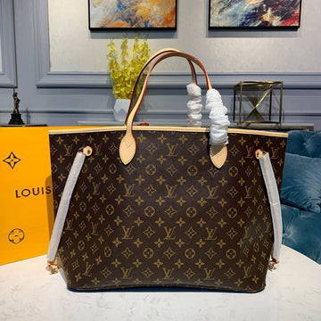 LV Neverfull GM Tote Bag Monogram Canvas Beige For Womtlm, WoHandbag, Shoulder Bags 15.7in/39cm LV M40990