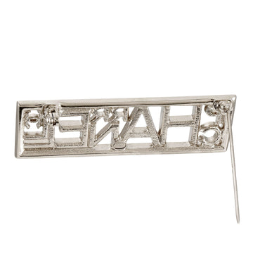 Chanel Pharrell Crystal Silver Pin