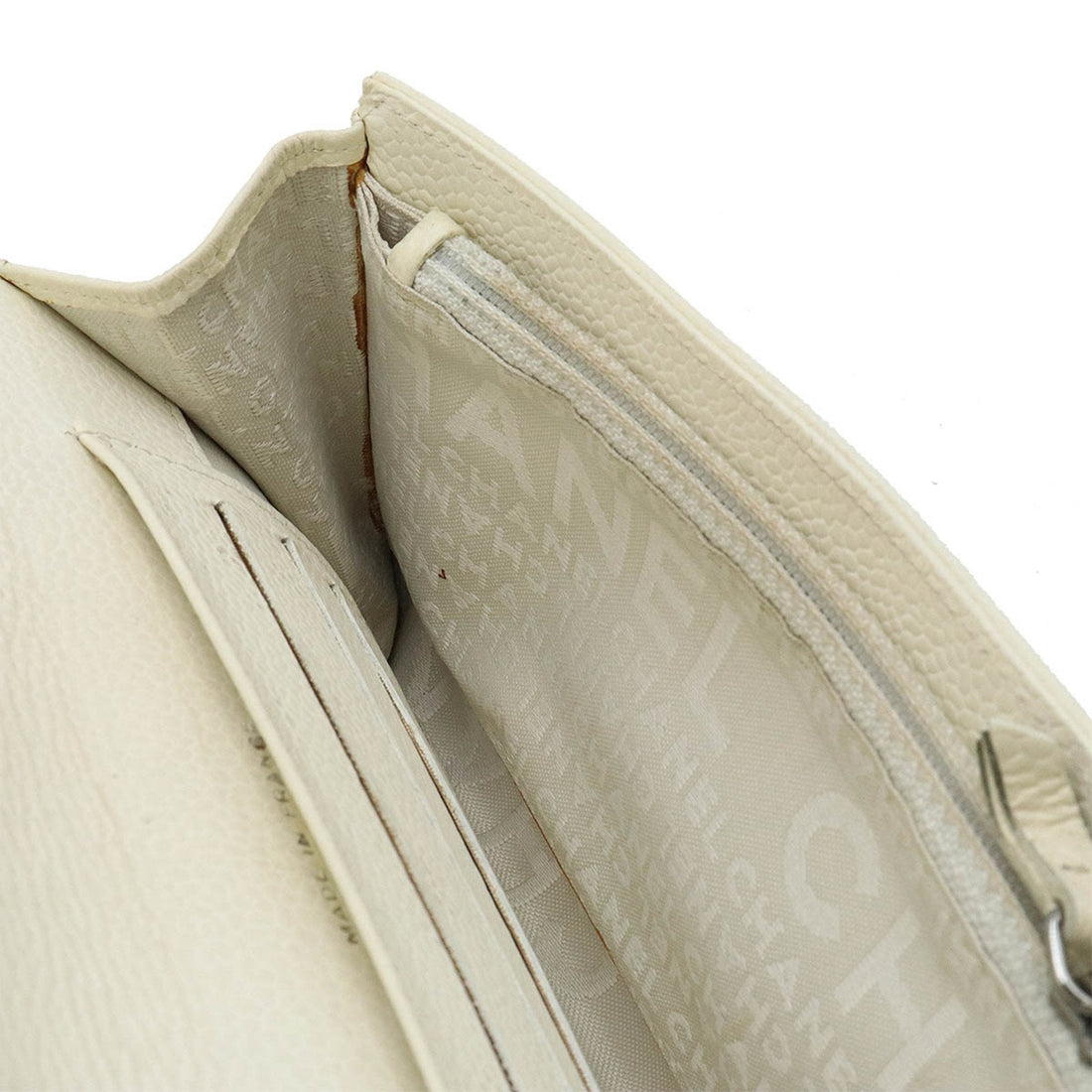 CHANEL square stitch Wallet