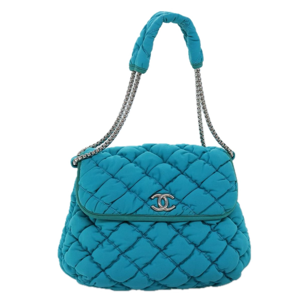 CHANEL Bubble Quilt Shoulder Bag