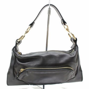 Indistinguishable  Fendi Shoulder Bag Black Leather (SHC1-15228)