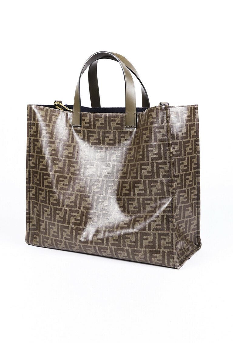 Fendi x Fila Mani Zucca Tote Bag