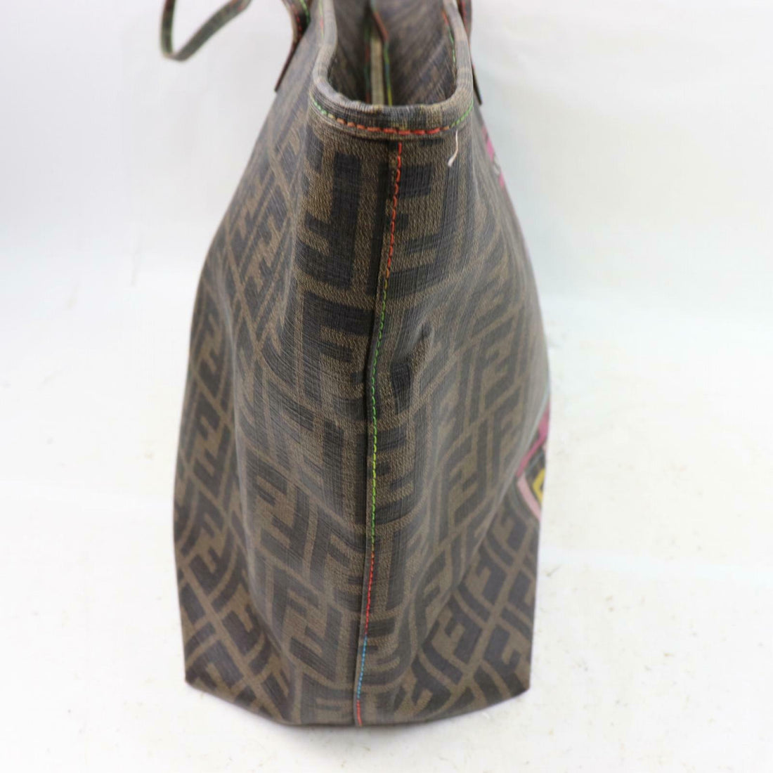 Indistinguishable  Fendi Shoulder Bag Brown PVC (SHC1-14941)