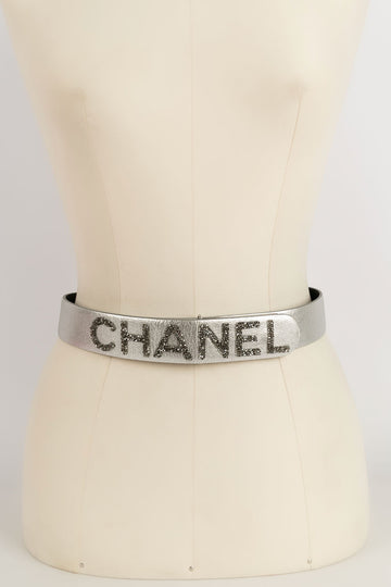 Ceinture argent�e Chanel