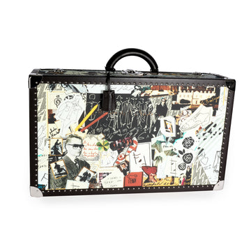 FENDI Multicolor Karl Kollage Travel Trunk