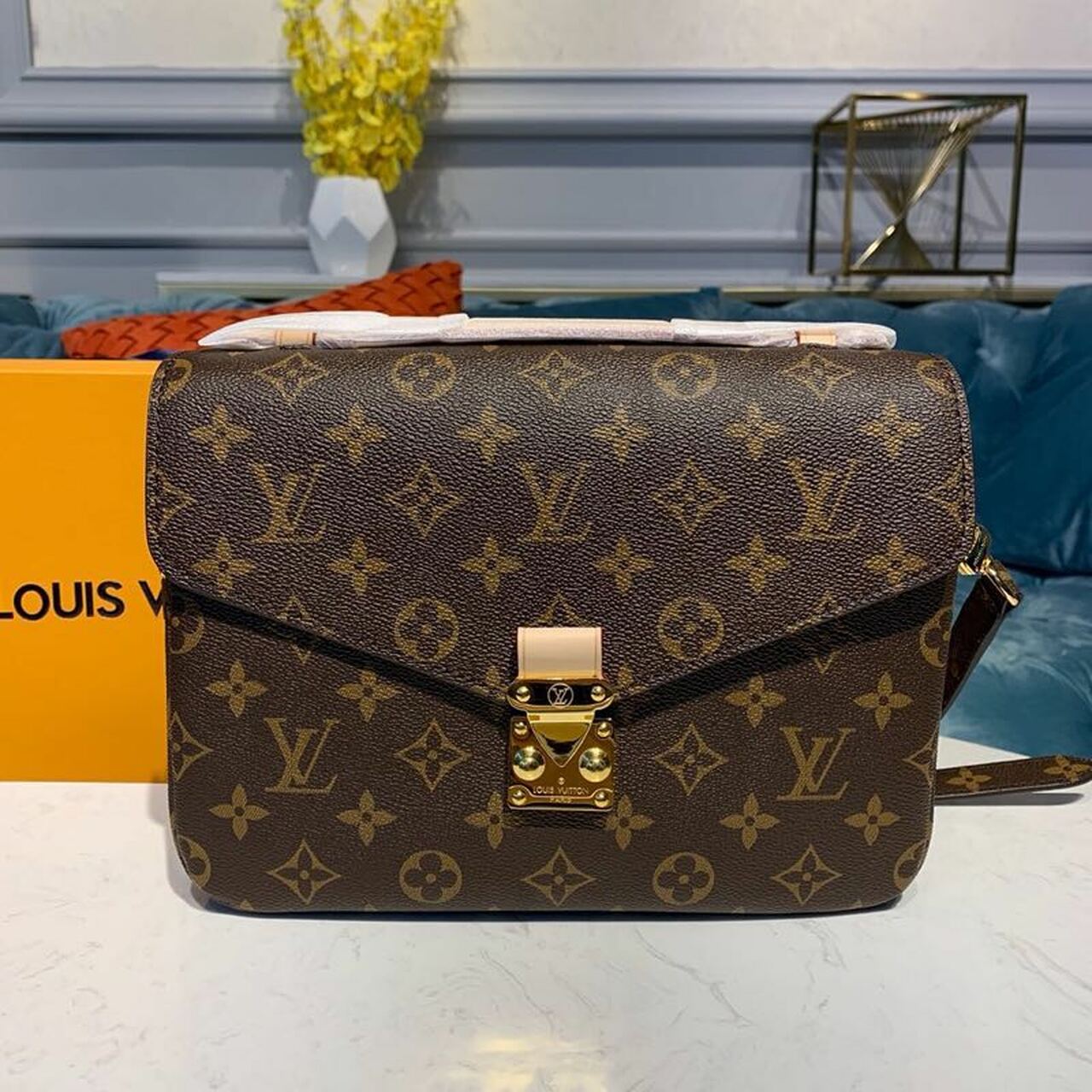LV Pochette Metis Bag Monogram Canvas For Womtlm, Womtlm’s Handbags, Shoulder And Crossbody Bags 9.8in/25cm LV M44875