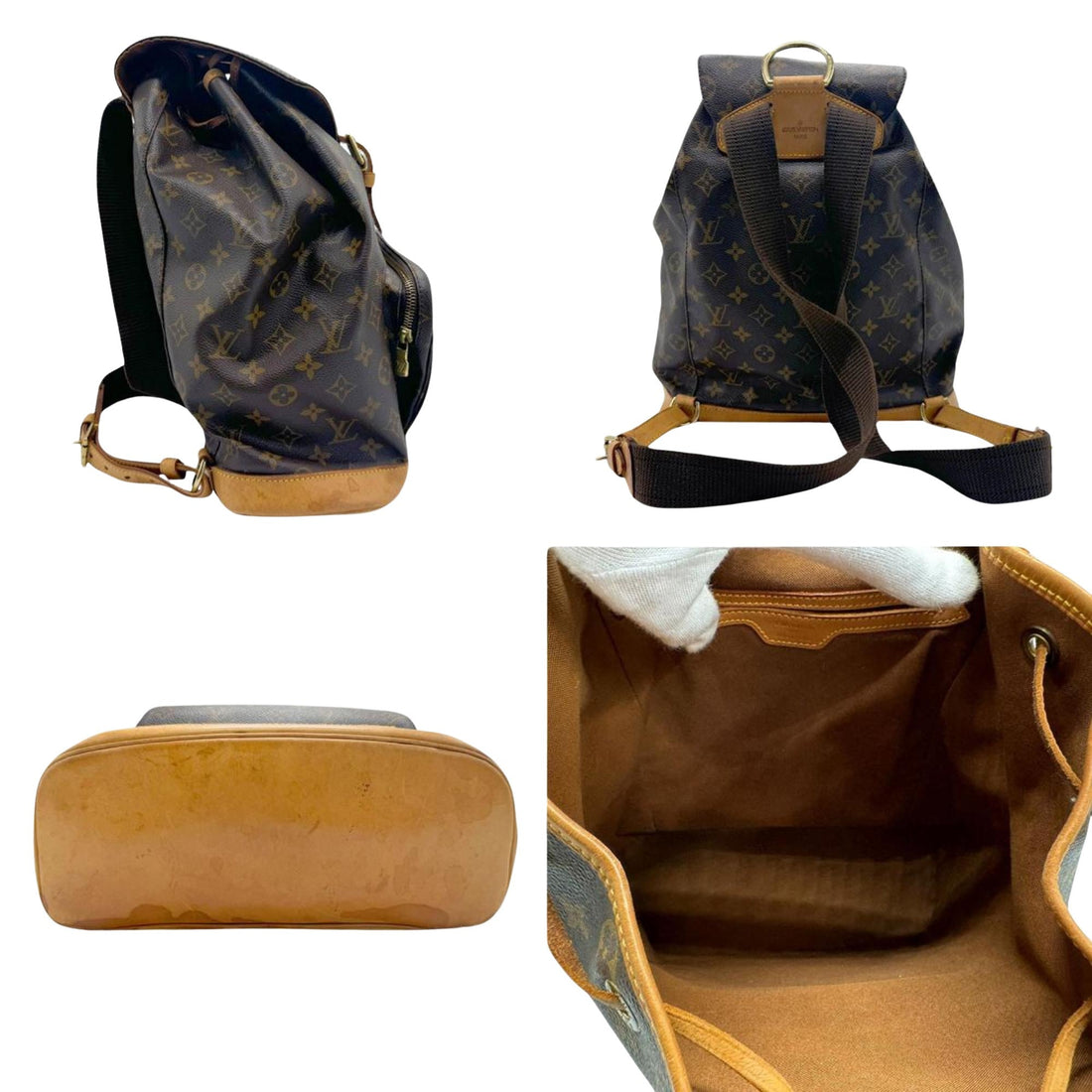 LOUIS VUITTON Montsouris MM Backpack