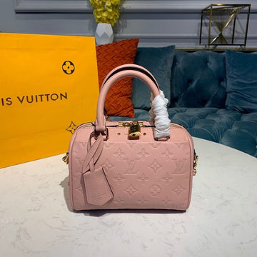LV Speedy Bandouliere 20 Monogram Empreinte Light Pink For Womtlm,  Shoulder And Crossbody Bags 7.8in/20cm LV