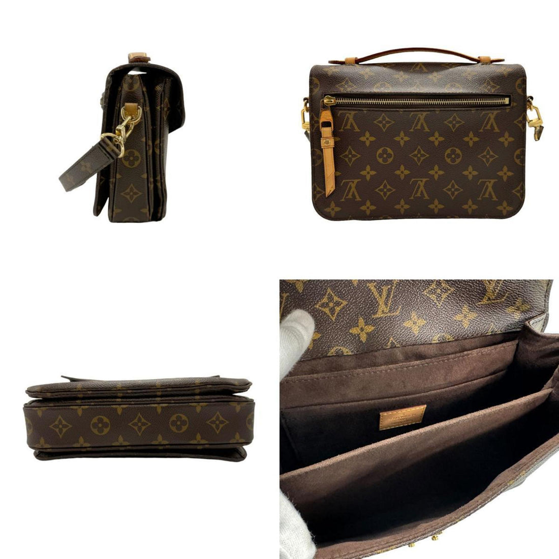 LOUIS VUITTON Metis Clutch Bag