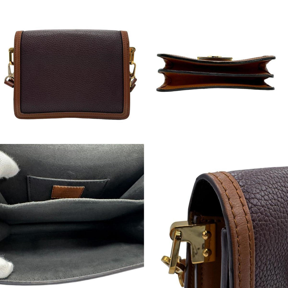 LOUIS VUITTON Dauphine Mm Shoulder Bag