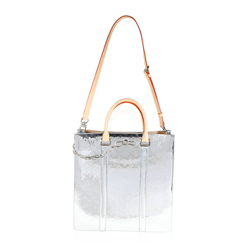 LOUIS VUITTON Limited Edition Monogram Mirror Coated Miroir Sac Plat