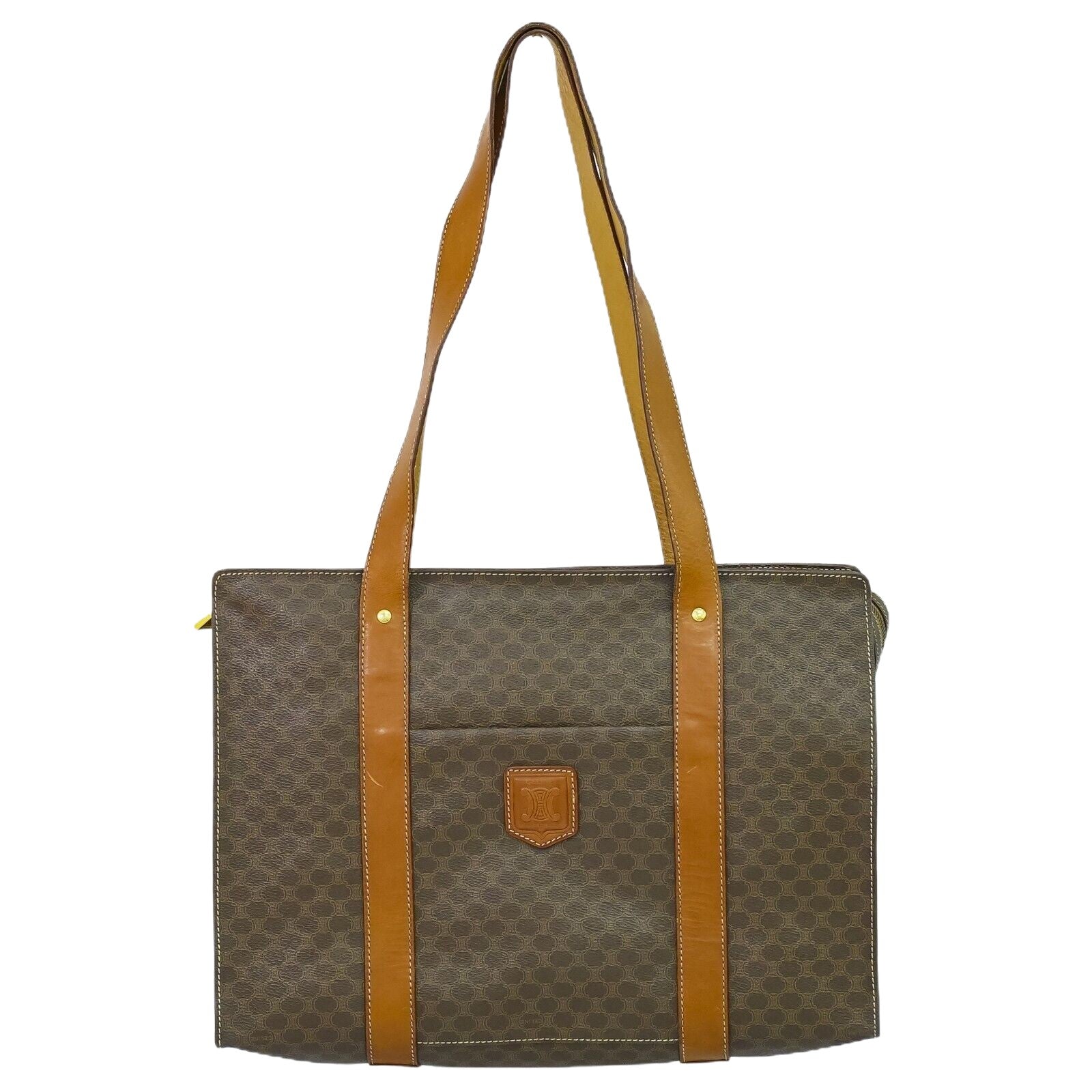 CELINE Macadam Shoulder Bag