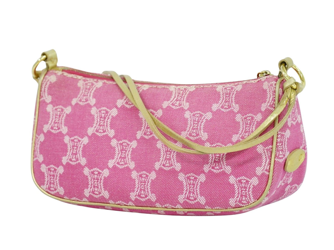 CELINE Macadam Shoulder Bag