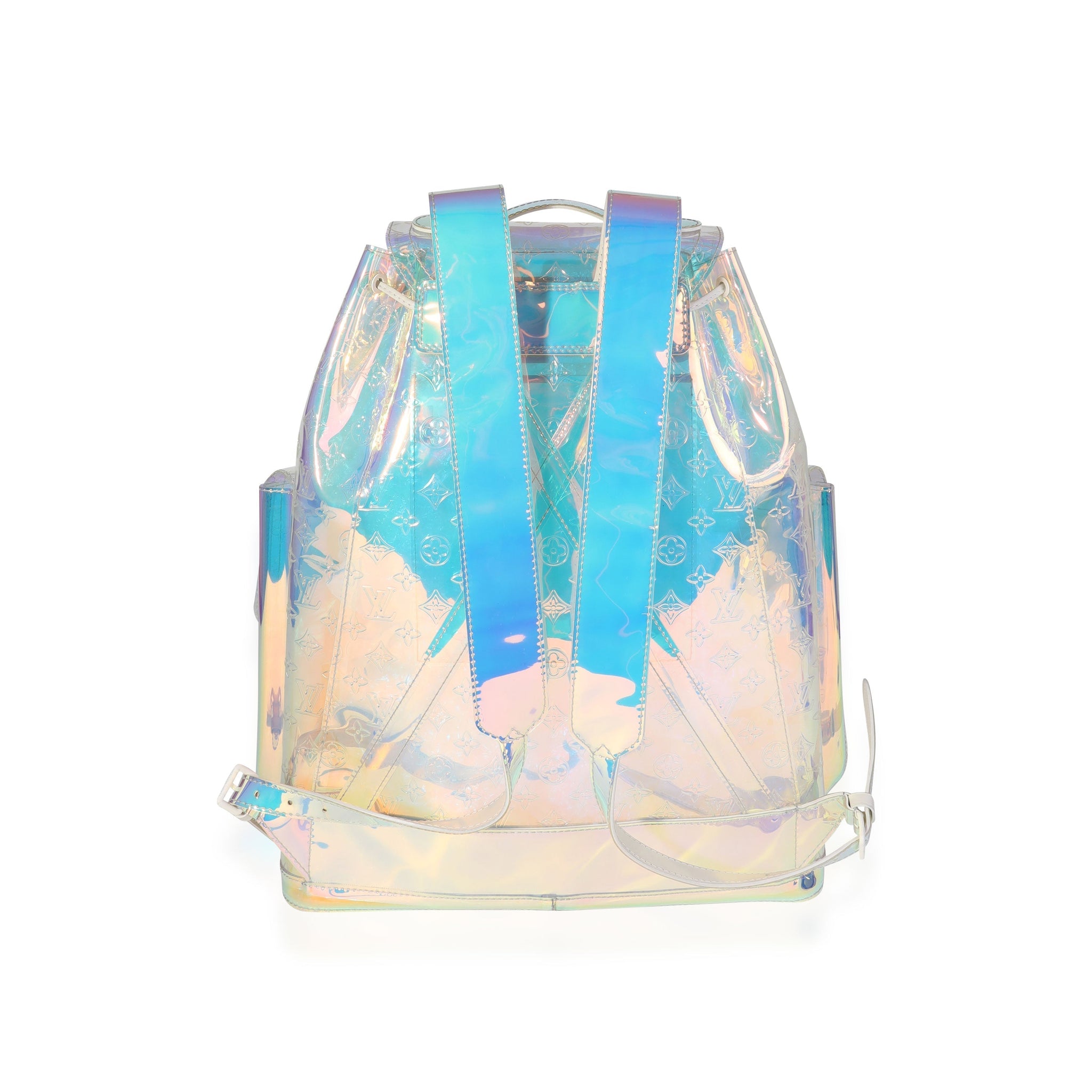 LOUIS VUITTON x Virgil Abloh PVC Prism Christopher Backpack
