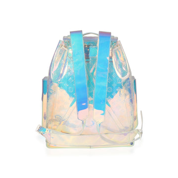 LOUIS VUITTON x Virgil Abloh PVC Prism Christopher Backpack
