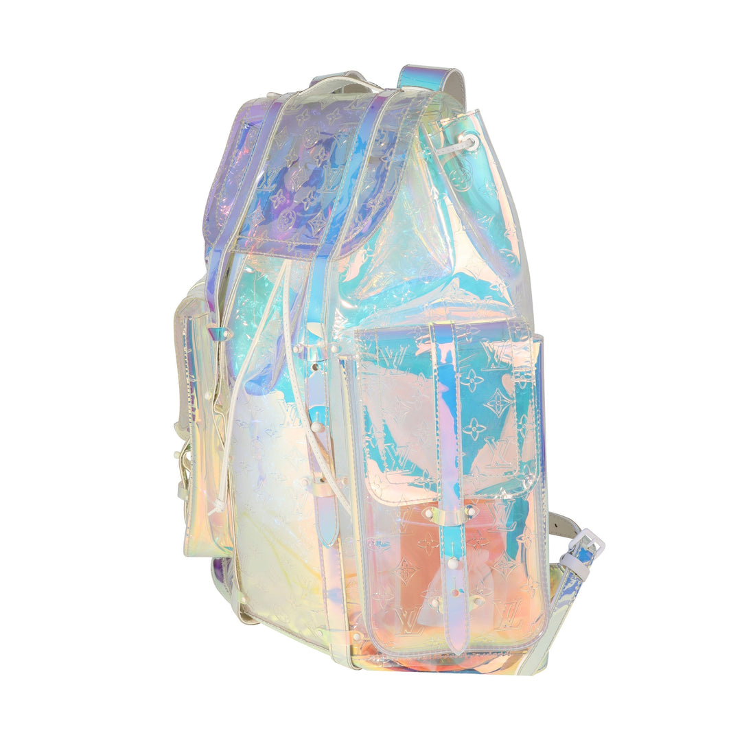 LOUIS VUITTON x Virgil Abloh PVC Prism Christopher Backpack