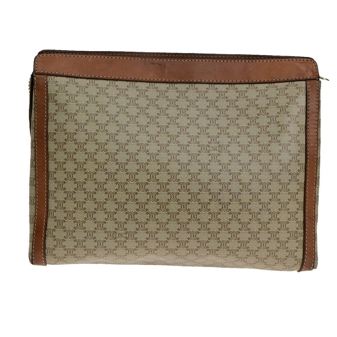 CELINE Macadam Clutch Bag