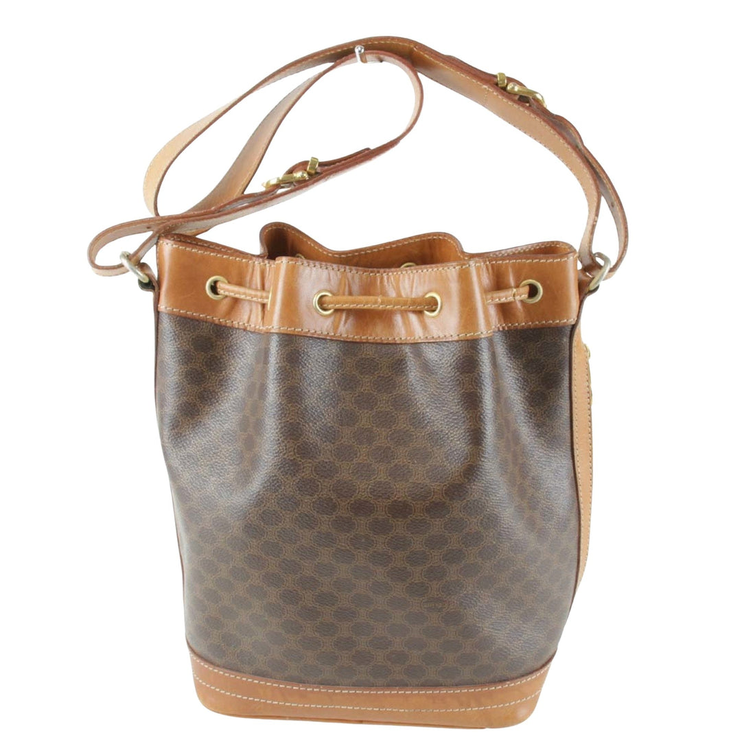 CELINE Macadam Shoulder Bag