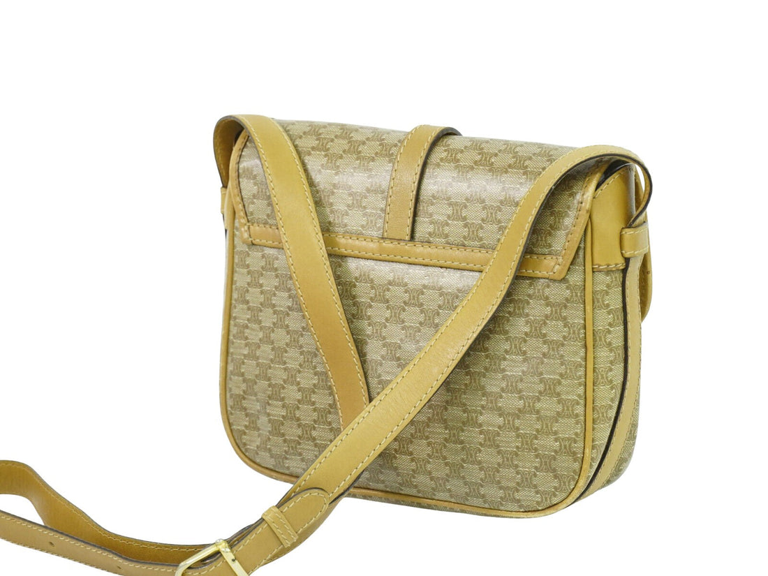 CELINE Macadam Shoulder Bag