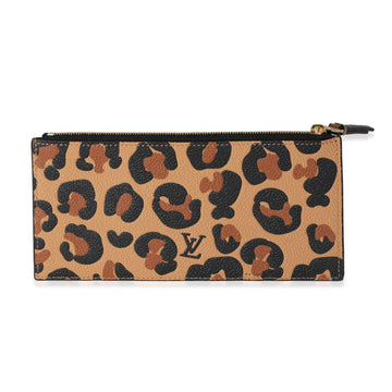 LOUIS VUITTON Animal Print Wild At Heart Felicie Pochette Insert